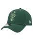 Фото #1 товара Men's Green Milwaukee Bucks A-Frame 9FORTY Adjustable Hat