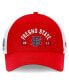 Фото #4 товара Men's Red/White Fresno State Bulldogs Free Kick Trucker Adjustable Hat