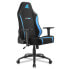 Фото #6 товара Sharkoon SKILLER SGS20 Fabric, Padded seat, Padded backrest, Black, Blue, Black, Blue, Fabric, Foam, Fabric, Foam