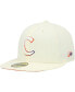 Фото #2 товара Men's White Clemson Tigers Chrome Color Dim 59FIFTY Fitted Hat