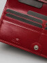 Фото #7 товара Женский кошелек кожаный красный с логотипом  Factory Price