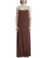 Фото #1 товара Lafayette 148 New York A-Line Slip Silk-Blend Dress Women's M