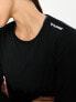 Фото #6 товара Hummel Mesh long sleeve top in black