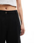 New Look wide leg cargo trouser in black