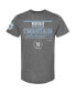 Фото #2 товара Men's Heather Charcoal Ross Chastain Pole Sitter T-shirt