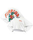 ფოტო #2 პროდუქტის Women's White Florida Gators Raw Hem Cropped Long Sleeve T-shirt