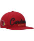Фото #1 товара Men's Cardinal Arizona Cardinals Script Wordmark Snapback Hat