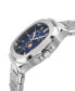 ფოტო #2 პროდუქტის Men's Potente Swiss Automatic Silver-Tone Stainless Steel Watch 40mm