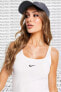 Sportswear Cotton Tank White Pamuklu Askılı Düz Spor Kadın Atlet Beyaz