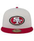 ფოტო #2 პროდუქტის Men's San Francisco 49ers Stoney 59FIFTY Fitted Hat