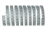 PAULMANN 705.79 - Universal strip light - Indoor - Silver - Metal - II - Warm white