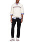ფოტო #4 პროდუქტის Men's Stripe Quarter-Zip Sweater