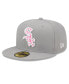 Фото #1 товара Men's Gray Chicago White Sox 2022 Mother's Day On-Field 59Fifty Fitted Hat