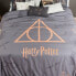 Nordic cover Harry Potter Deathly Hallows Multicolour 175 Threads 180 x 220 cm Single