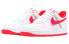 Nike Air Force 1 Low White Bright Crimson CI0060-102 Sneakers