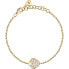 Istanti SAVZ18 Sparkling Gold Plated Heart Bracelet