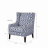 Фото #12 товара Madison Park Barton Fabric Accent Chair with Nailheads
