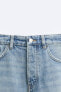 Фото #10 товара Джинсовые шорты straight-leg ZARA