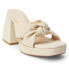 Фото #2 товара COCONUTS by Matisse Esme Platform Womens Beige Dress Sandals ESME-123