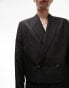 Topman cropped blazer in black Chest 42 Regular - фото #8