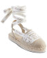 Фото #1 товара Mariko Lace-Up Espadrille Flats