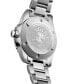Men's Swiss Automatic HydroConquest GMT Stainless Steel Bracelet Watch 41mm