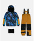 Фото #1 товара Toddler Boys Two Piece Snowsuit Spice And Printed Storm - Toddler|Child