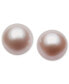 ფოტო #1 პროდუქტის Pearl Earrings, 14k Gold Cultured Freshwater Pearl Stud Earrings (9mm)