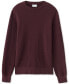 ფოტო #5 პროდუქტის Men's Cotton Waffle Crewneck Sweater