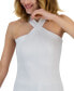 Фото #3 товара Women's Halter-Neck Sleeveless Sweater Top, Created for Macy's