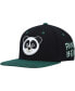 Фото #2 товара Big Boys Black Explore Panda Snapback Hat