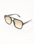 Фото #4 товара AJ Morgan york aviator sunglasses in black