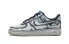 【定制球鞋】 Nike Air Force 1 Low ’07 CS 末日 手绘喷绘泼墨 特殊鞋盒休闲 低帮 板鞋 男款 黑白 / Кроссовки Nike Air Force CW2288-111