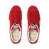 Фото #4 товара Puma Suede Classic XXI 38141002 Womens Red Suede Lifestyle Sneakers Shoes