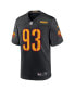 Фото #3 товара Men's Jonathan Allen Black Washington Commanders Alternate Game Player Jersey