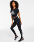 ფოტო #8 პროდუქტის Women's Linear-Logo Full Length Leggings, XS-4X