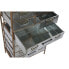 Фото #9 товара Тумба с ящиками Home ESPRIT Коричневый Серый Серебристый Натуральный Металл Ель Loft 53,5 x 33,5 x 120,5 cm