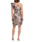Taylor Metallic Jacquard Mini Dress Women's