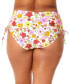 Фото #2 товара Trendy Plus Size Lace-Up Bikini Bottoms, Created for Macy's
