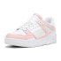 Puma Slipstream Lace Up Womens Pink, White Sneakers Casual Shoes 38627015