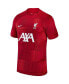 ფოტო #3 პროდუქტის Men's Red Liverpool 2023 Academy Pro Pre-Match Top