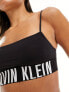 Фото #5 товара Calvin Klein intense power micro unlined crop bralette in black