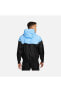 Фото #2 товара Sportswear Windrunner Full Fermuarlı Hoodie Siyah/Mavi Erkek Günlük Ceket
