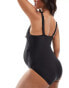 Фото #4 товара Mamalicious Maternity swimsuit in black