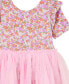 ფოტო #3 პროდუქტის Toddler Girls Sophia Dress Up Short Sleeve Dress