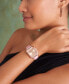 ფოტო #4 პროდუქტის Women's Grosvenor Mellow Rose Leather Watch 28mm