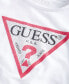 ფოტო #4 პროდუქტის Big Girls Triangle Rhinestone Logo T-shirt