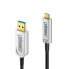 Фото #2 товара PureLink FiberX FX-I630-010 - 10 m - USB C - USB A - USB 3.2 Gen 1 (3.1 Gen 1) - 10000 Mbit/s - Black - Silver