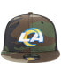 Фото #3 товара Men's Camo Los Angeles Rams Classic Trucker 9FIFTY Snapback Hat