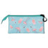 OH MY POP Ice Flamingo Triple Pencil Case